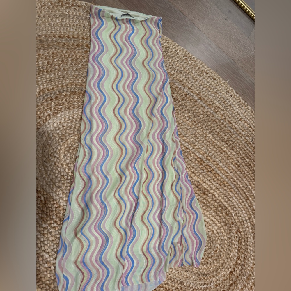 Zara Multicolor Maxi Dress - Picture 4 of 4